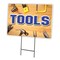 Signmission Tools Yard Sign & Stake outdoor plastic coroplast window, C-1216-DS-Tools C-1216-DS-Tools - alternate 1